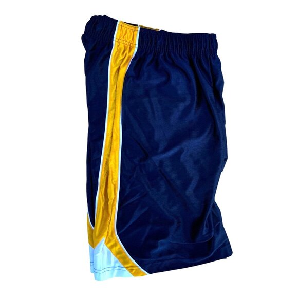 Vintage Champion Mens Sz Large UCLA BRUINS Navy Yellow Basketball Shorts - Picture 4 of 8